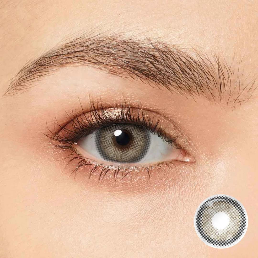 Upgrade your natural beauty with our Magister Iris Choco Gray Colored Contacts.