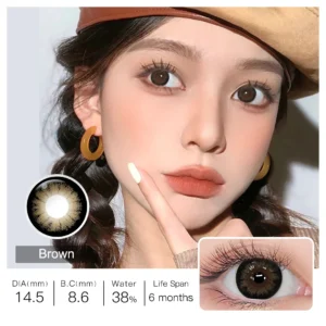 Magister Supersize Brown Colored Contacts
