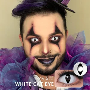 Magister White Cat Eye Cosplay Lens