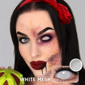Magister White Mesh Cosplay Lens