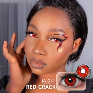 Magister Red Crack Cosplay Lens